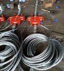 Empat Alat Merangkai Konduktor Bundel Kabel 130KN Menarik Papan Lari