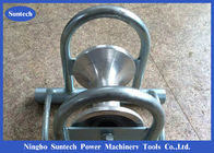 ISO Aluminium Alloy Garis Lurus Kabel Grounding Spool Roller Steel Cable Roller