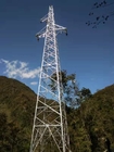 Menara Jalur Transmisi Lintas Lengan Baja Sudut Galvanis