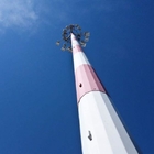 Menara Antena Monopole Baja Galvanis Untuk Telekomunikasi