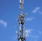 Menara Antena Baja Monopole Q235B Q345B Q420 Untuk Penyiaran