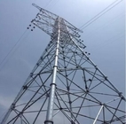Jalur Transmisi Baja Galvanis Q355 / Q255 Guy Wire Tower