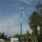 Aus Tahan 10 - 750KV Monopole Telecom Tower ASTM Disetujui
