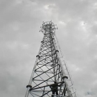 50m HDG Lattice Tubular Telekomunikasi Steel Tower
