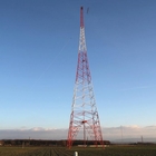 Telekomunikasi HDG Q235B Q355B Steel Tubular Tower