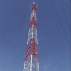 Menara Baja Telekomunikasi 3 Kaki Sudut 330KV Dengan Kurung Galvanis Hot Dip