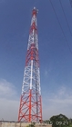 Menara Baja Telekomunikasi 3leg 4leg Angular Galvanized Sst 49m