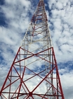 Sign Post Menara Baja Telekomunikasi 10m Galvanis Panas