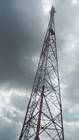 Menara Antena Tv Galvanis 110km / H Untuk Telekomunikasi