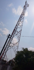 Gsm Telekomunikasi Lattice Tower Steel Q235B Listrik Mandiri