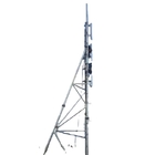 Baja Q355 Hot Dip Galvanized Guyed Mast Untuk Telekomunikasi