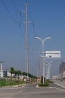Menara Baja Telekomunikasi Karbon Q235B Untuk Mercusuar Lanskap