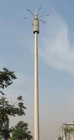 Menara Monopole Baja Galvanis Telekomunikasi 0 - 80 Meter