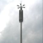 Menara Monopole Baja Galvanis Telekomunikasi 0 - 80 Meter