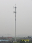 Situs Konstruksi Ringan Tinggi Telecom Mast Tower Steel Q235 Q420