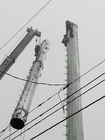 Menara Baja Telekomunikasi Baja Q235 Dengan Hot Dip Galvanis