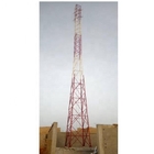 Menara Baja Telekomunikasi RDS RDU Dengan Kurung Dan Pagar Palisade