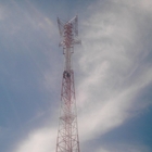 80m 3 Menara Baja Tubular Berkaki Untuk Telekomunikasi
