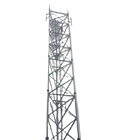 Menara Tubular Baja Galvanis Hot Dip Untuk Telekomunikasi