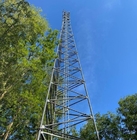 Telekomunikasi Galvanized Steel Tower 3 Kaki Tubular