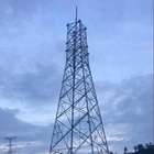 Menara Tubular Baja Telekomunikasi Dengan Hot Dip Galvanis