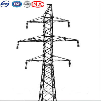 11kv Overhead Transmission Line Steel Q235B Menara Listrik