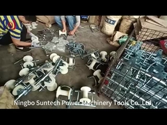 Kabel Drum Pulley Roller tanah Kawat situs Pulling Roller produsen