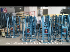 50KN kabel kawat baja yang bisa dilepas kabel mekanik drum reel berdiri untuk melepaskan kawat