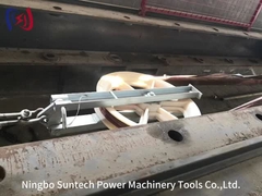 Blok Single Sheave Kapasitas Tinggi Dengan Ball Bearing Untuk Operasi yang lancar