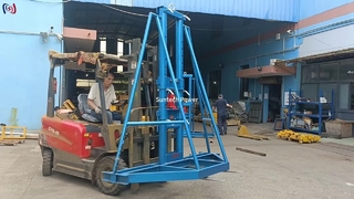 SI 30 Hidrolik Kabel Drum Berdiri Solusi Tugas Berat 300KN