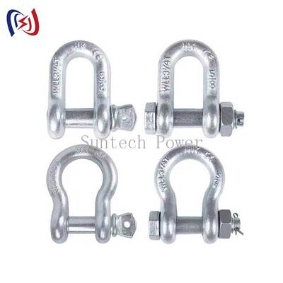 kualitas  Forged High Strength GXK Shackle for Power Line Construction with 100mm Sheave Width and 8-23mm OPGW Diameter pabrik