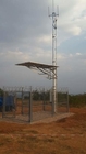 Monopole Microwave Antena Radio Tower Baja Galvanis Q345
