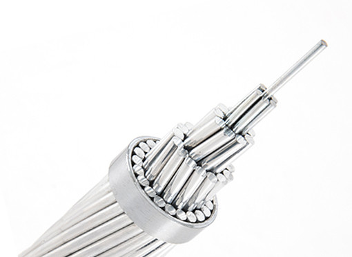 Overhead Bare Aluminium Conductor Steel Reinforced Strands Untuk Konduktor ACSR