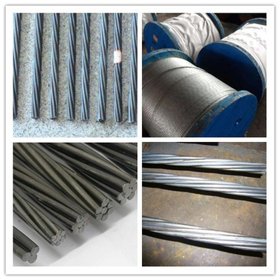 AWG 10 Gauge Galvanized Steel Stay Wire Tipe Tegangan Tinggi