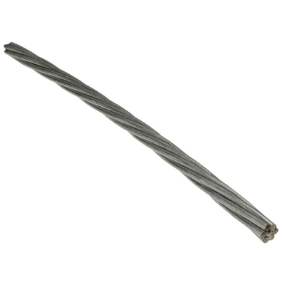 Overhead Bare Aluminium Conductor Electric Galvanized Steel Wire Strand