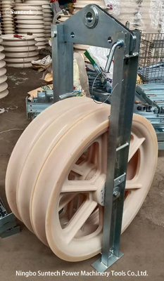 916 X 110mm Saluran Transmisi Overhead Lima Blok Merangkai Konduktor Berkas Berkas