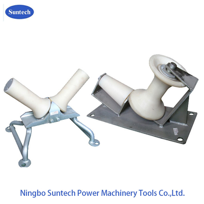 Roller tarik kawat satu arah / Roller tarik kabel berbentuk V 10kN Beban nominal