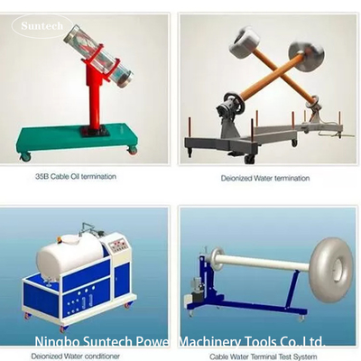 PD Free Type Testing Equipment Deionized Water Termination Untuk Kabel XLPE