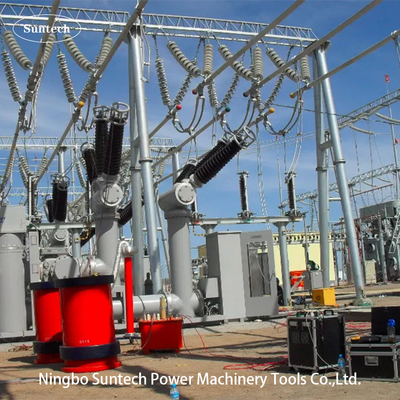 30-300Hz Frekuensi High Voltage Resonant Test System Dengan Sumber Daya Frekuensi Variabel