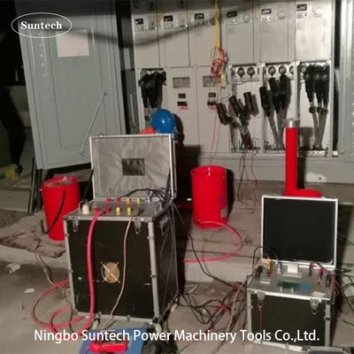 810KVA High Voltage Test Kit, 35KV Dan 132KV HV Kabel Alat Pengujian 30-300Hz