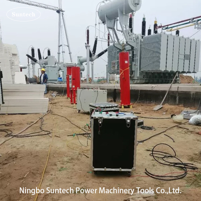 108kVA 27kV Seri 100kV Resonant High Voltage Test System Jenis portabel