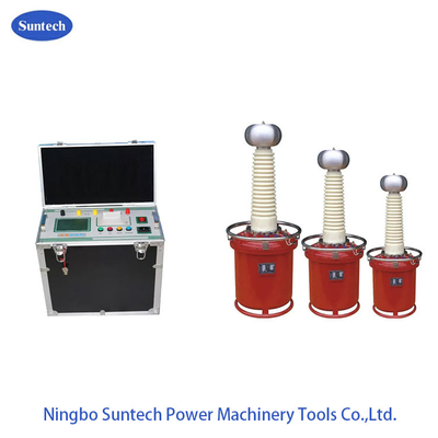 SF6 Isolasi Gas AC Hipot Perlengkapan Uji AC Hipot Analyzer 80KV 100mA