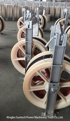 Peralatan Merangkai Konduktor Saluran Overhead Blok Merangkai Nylon Sheave