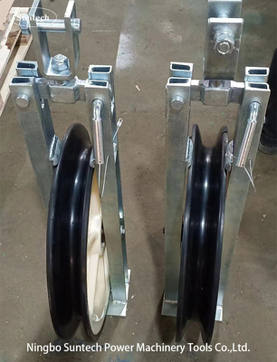 Transmissioin Line Kabel Pulling Konduktor Pulley Stringing Blok
