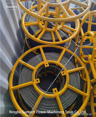 Anti Twisting Galvanized Braided Steel Wire Rope Overhead Konduktor Merangkai