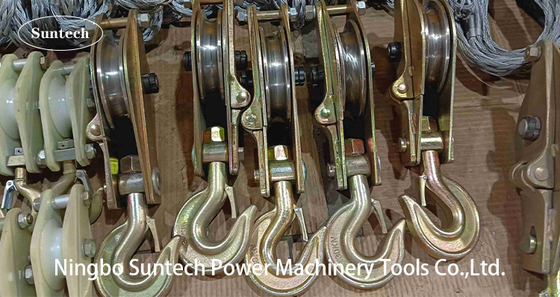 Pengantar Mesh Sock Joints Stringing Tools Untuk Transmission Line