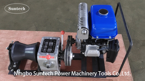 3 Ton Pulling Hoist Cable Winch Puller Ukuran Kecil Dengan Mesin Bensin Yamaha