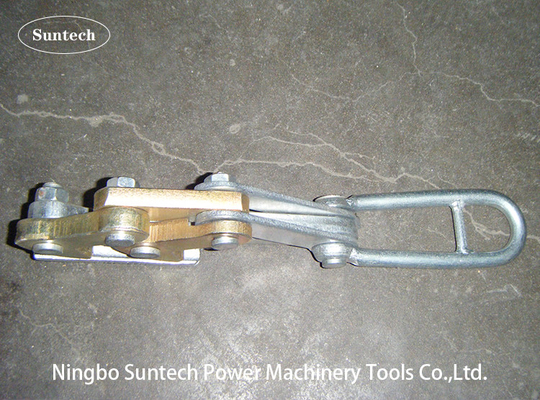 Kabel Model SKDS 30KN Menarik Clamp Earthwire Grip Untuk Konstruksi Daya