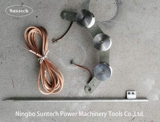 SHL75D Hook Ground Block Cable Pulling Pulley Untuk Konduktor / Tali Kawat Baja