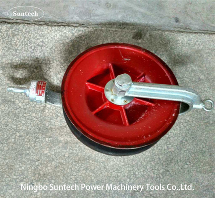 Overhead Line Round Belt Tahan Kawat Kabel Katrol Merangkai Blok